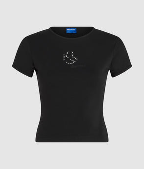 KarlLagerfeld Western Shoulder Bag Black