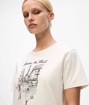 KarlLagerfeld Krocky Marais Small Tote Bag Black-Nickel