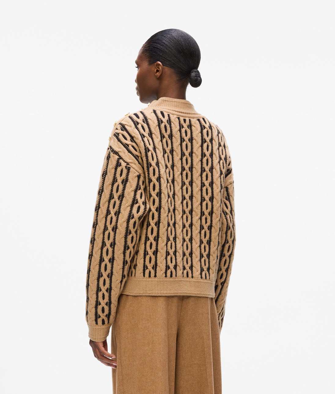 KarlLagerfeld Rue St-Guillaume Mini Tote Bag Caramel