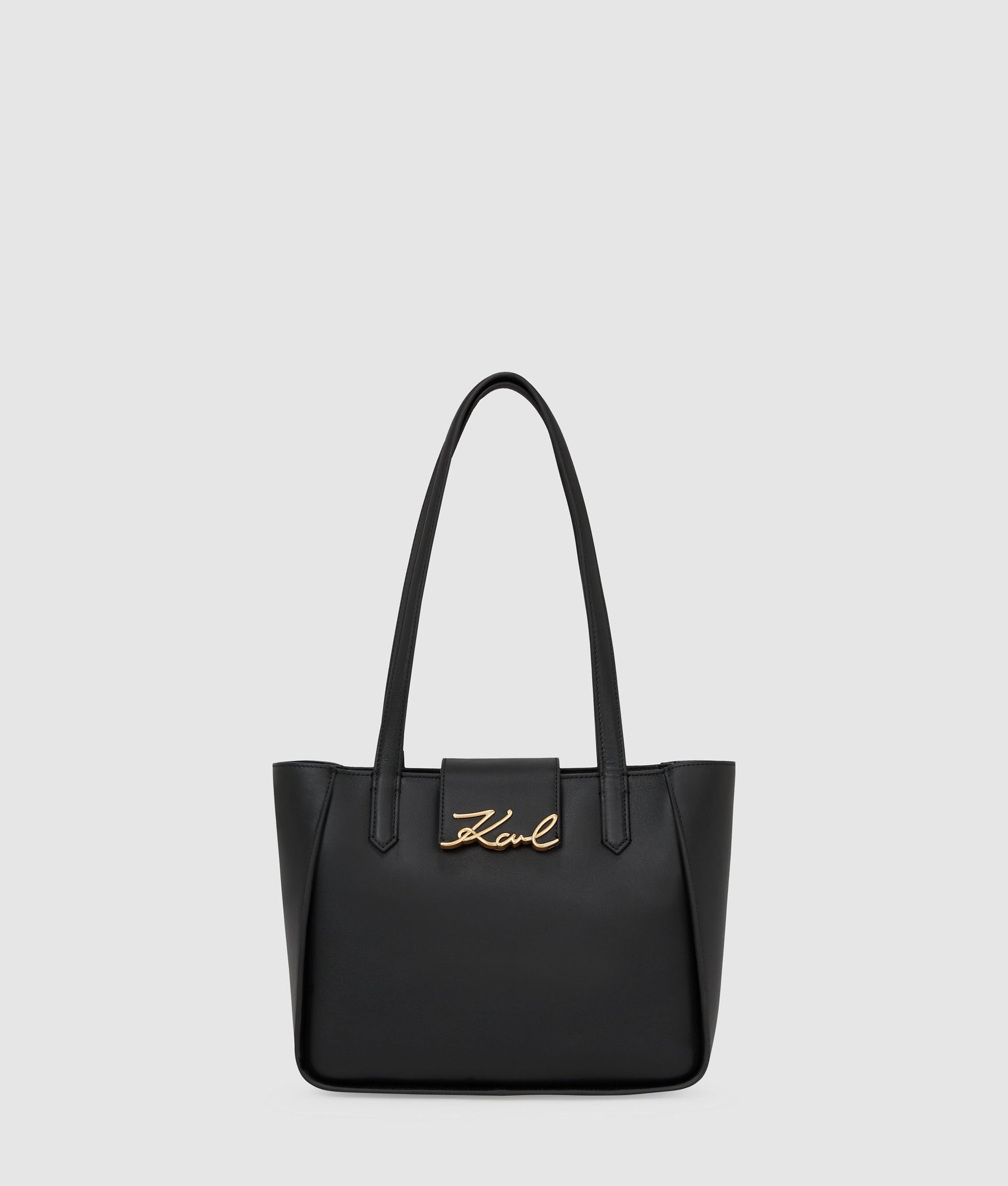 KarlLagerfeld Ksignature Small Tote Bag Black/Gold