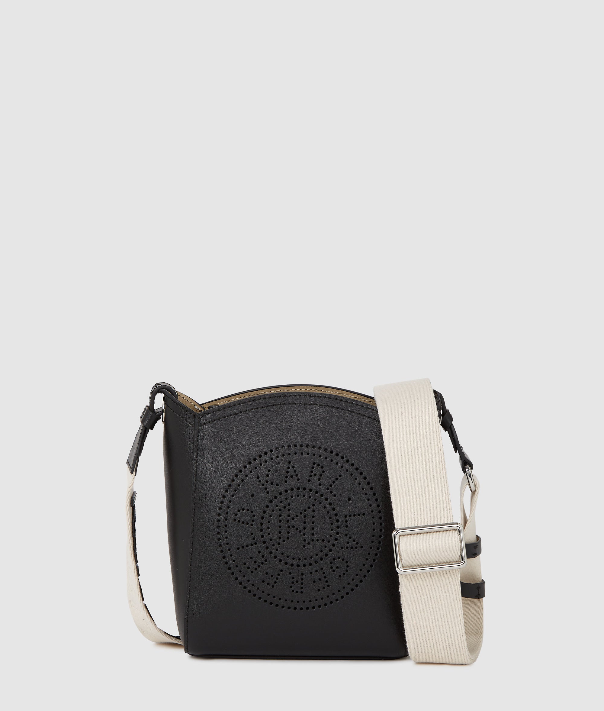 KarlLagerfeld Kcircle Small Bucket Bag Black