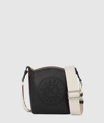 KarlLagerfeld Kcircle Small Bucket Bag Black