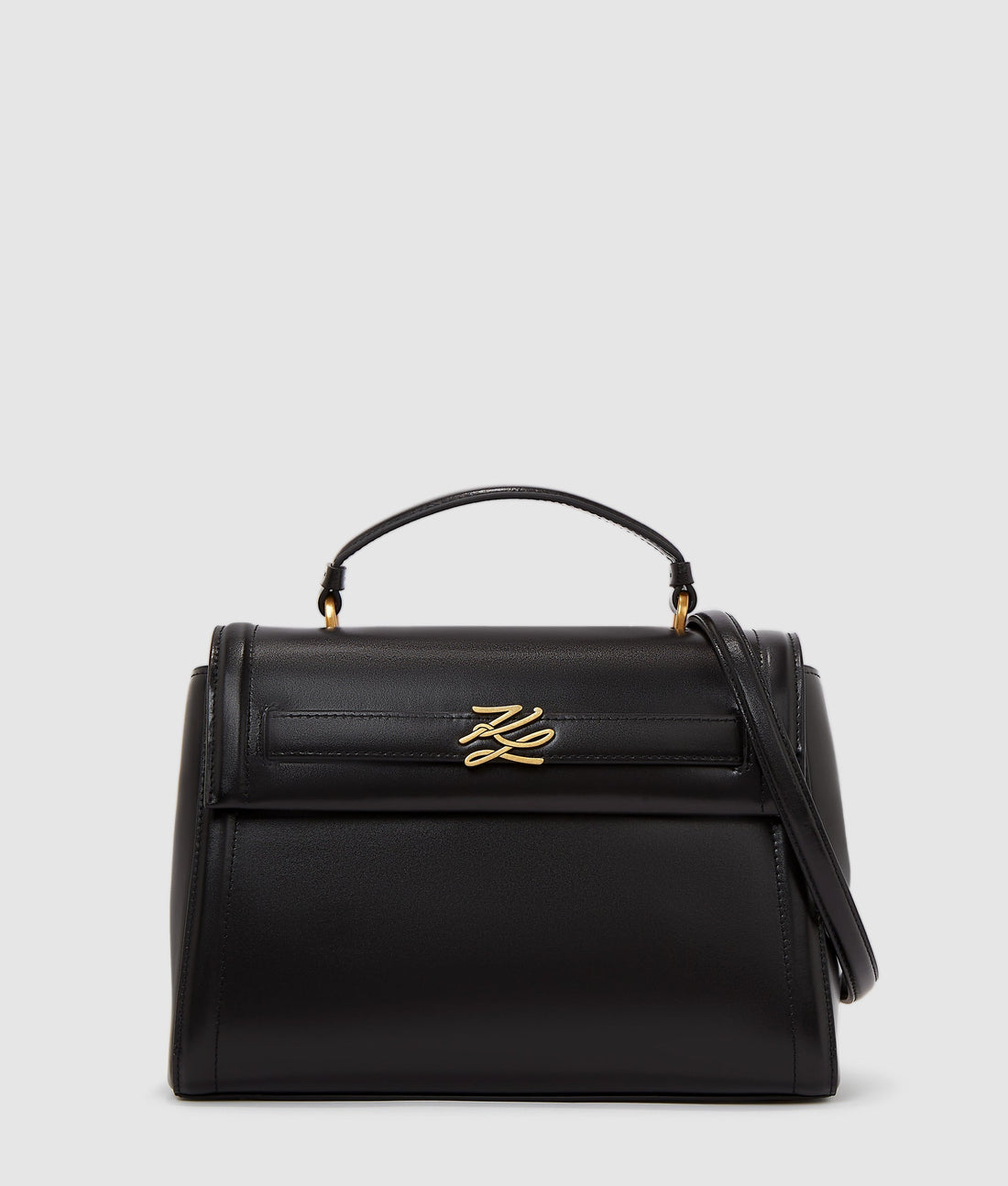KarlLagerfeld Kautograph Top Handle Bag Black/Gold