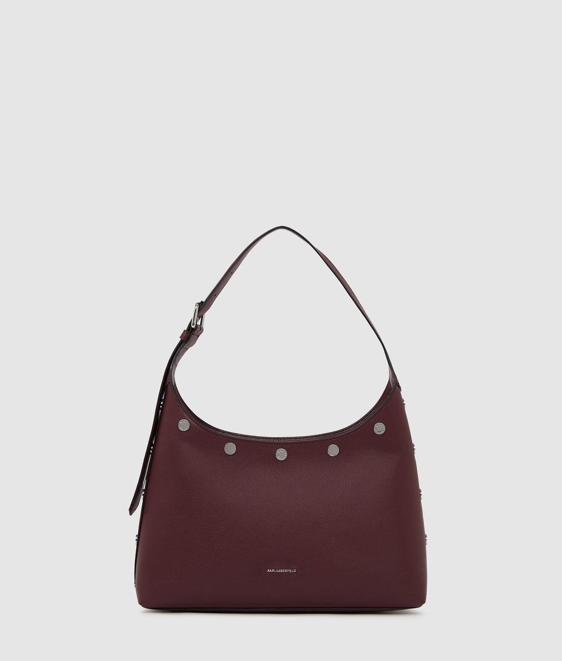 KarlLagerfeld Krocky Marais Hobo Bag Windsor Wine