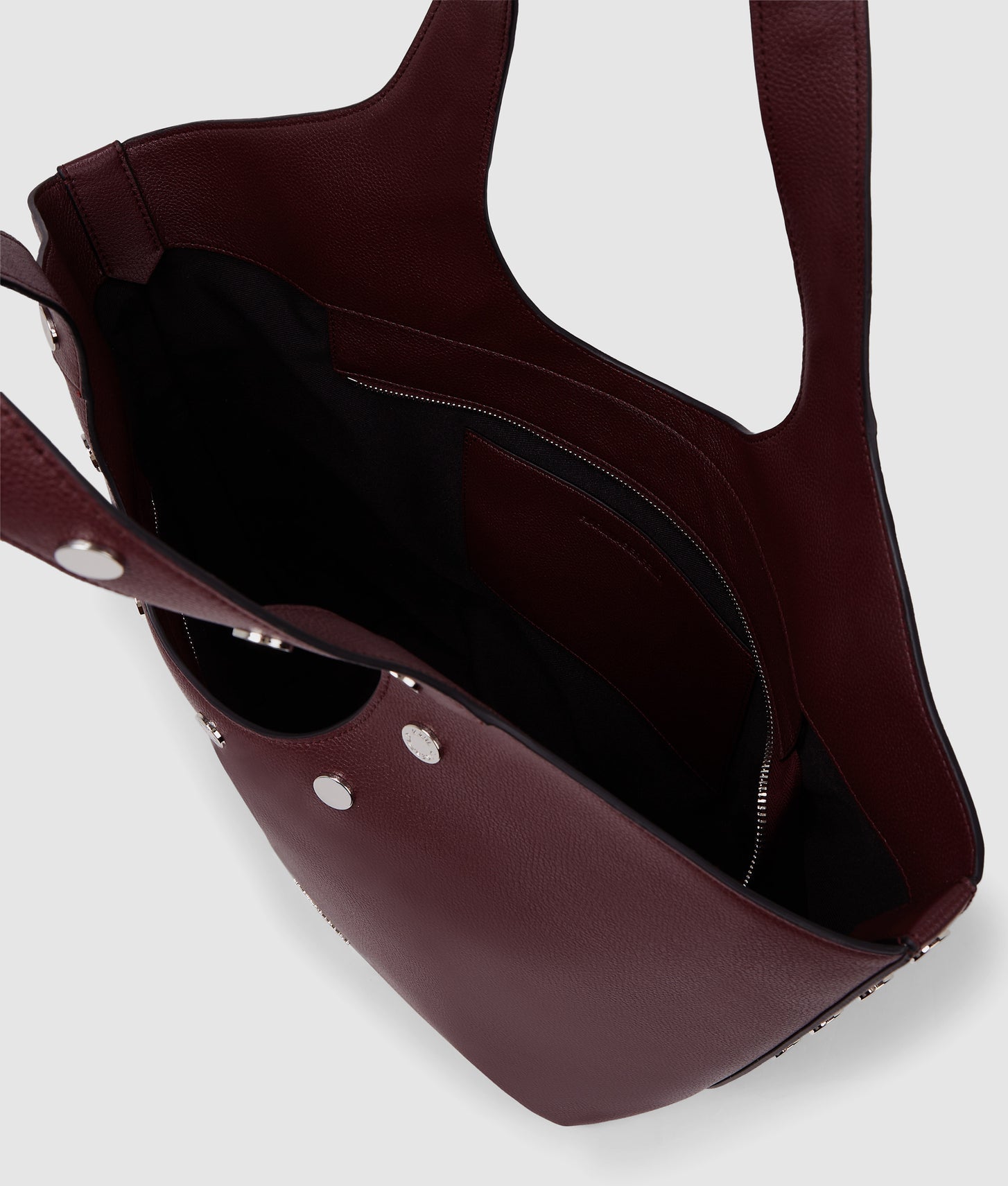 KarlLagerfeld Krocky Marais Medium Tote Bag Windsor Wine