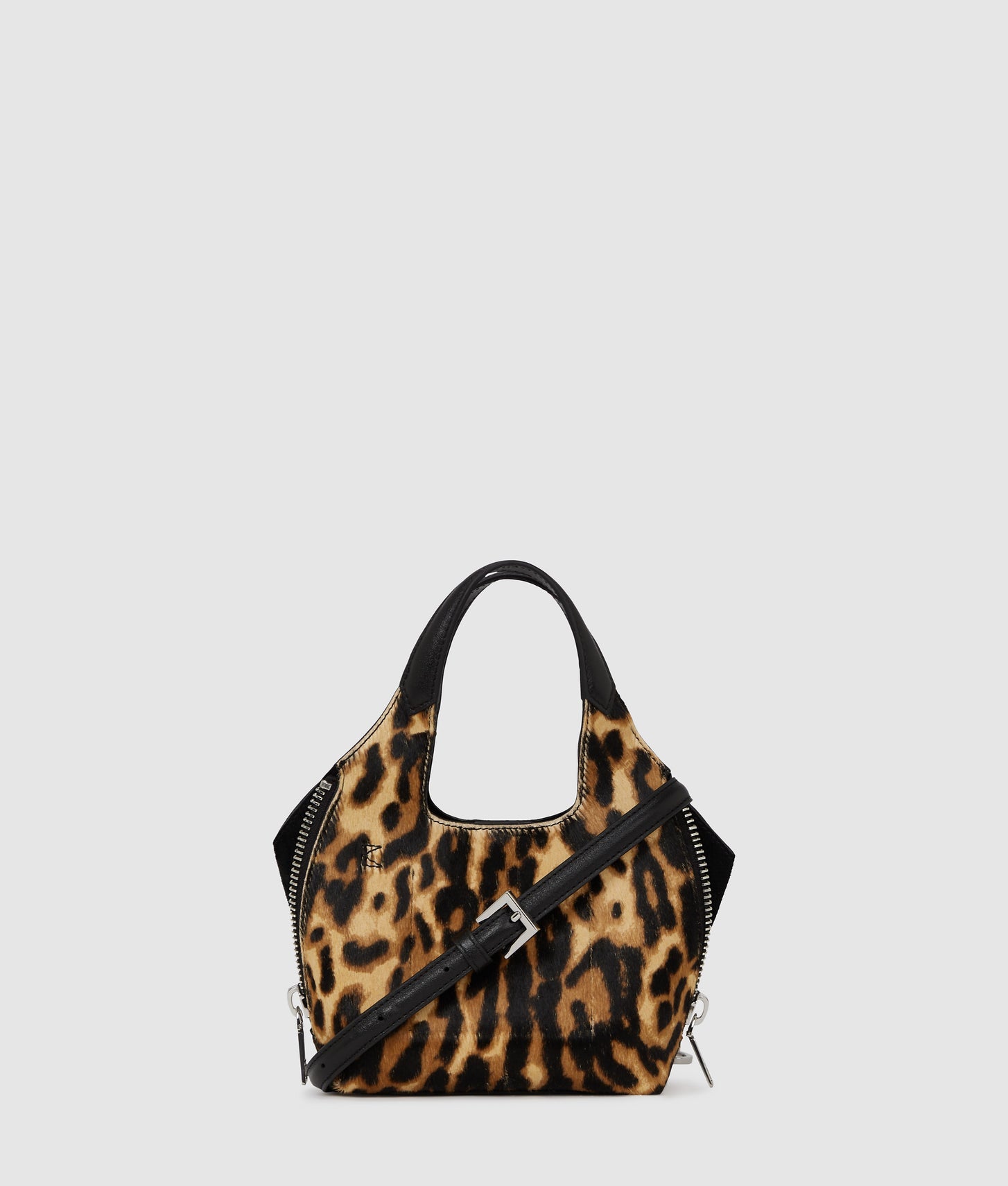 KarlLagerfeld Khardware Mini Leopard Tote Bag Leopard