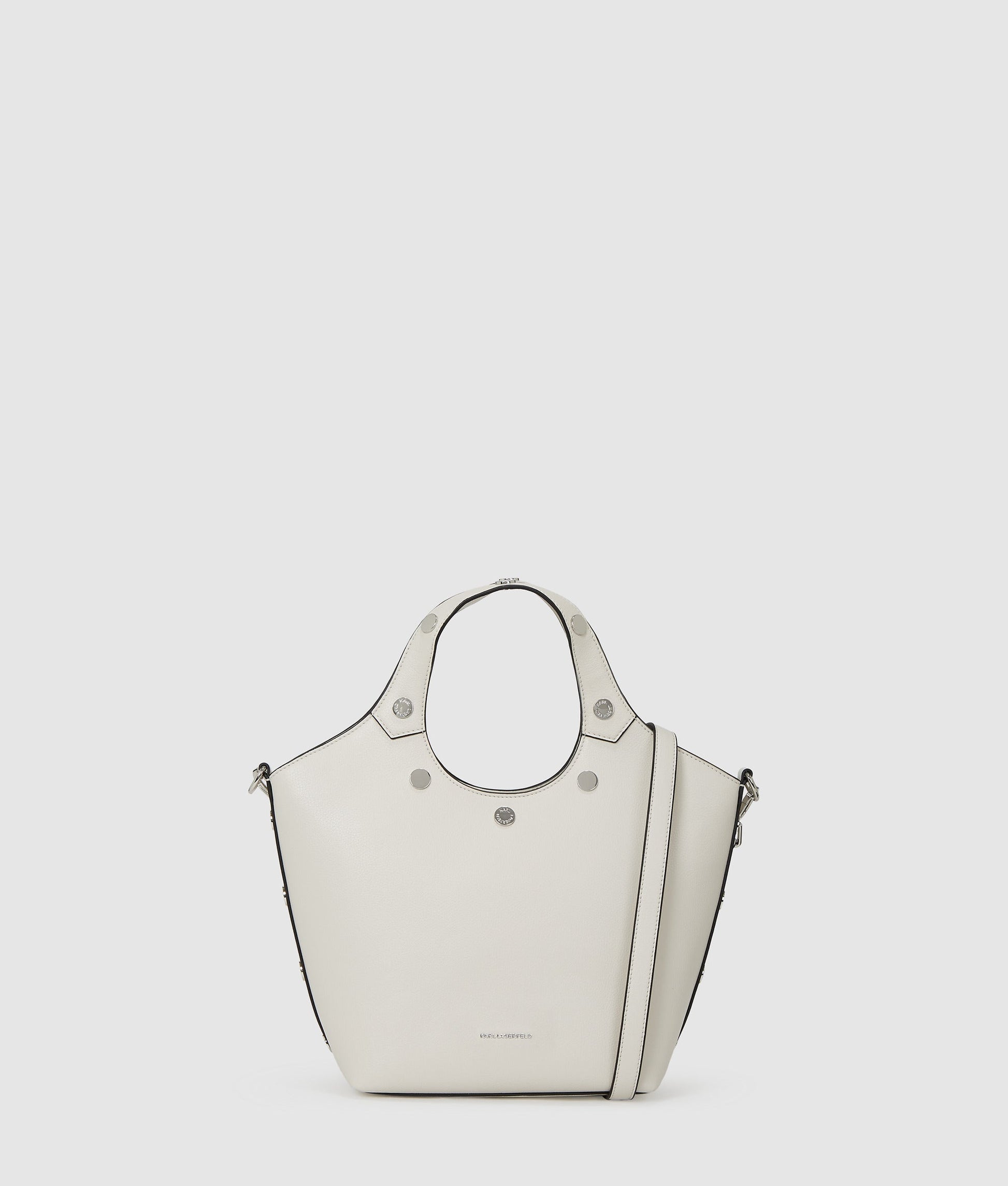 KarlLagerfeld Krocky Marais Small Tote Bag Cement