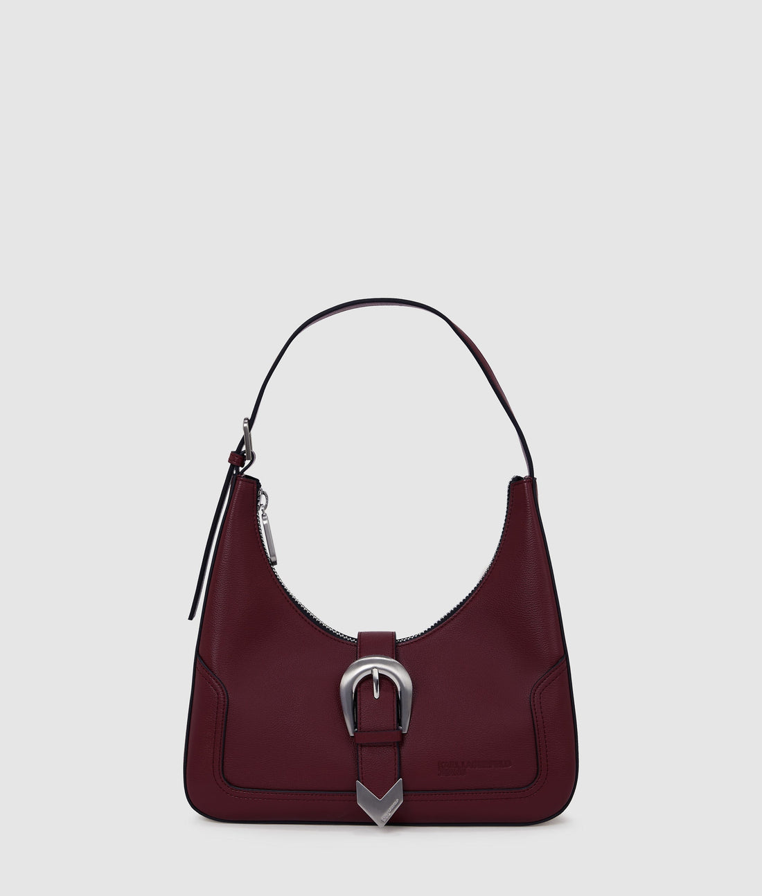 KarlLagerfeld Western Shoulder Bag Zinfandel
