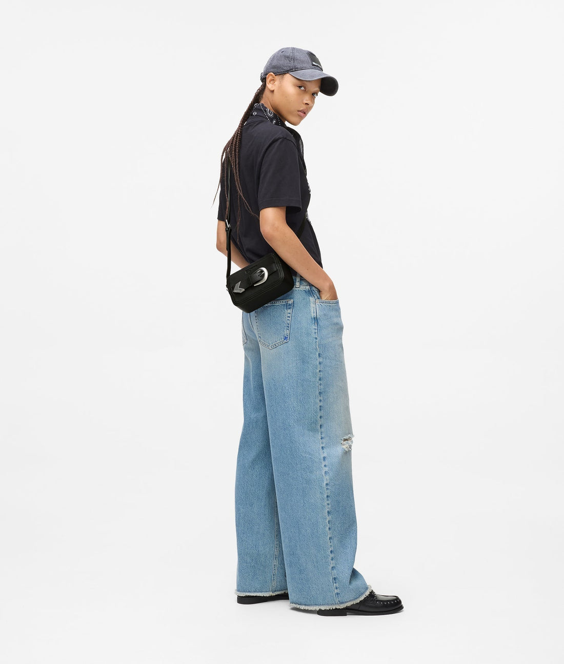 KarlLagerfeld Western Camera Bag Black