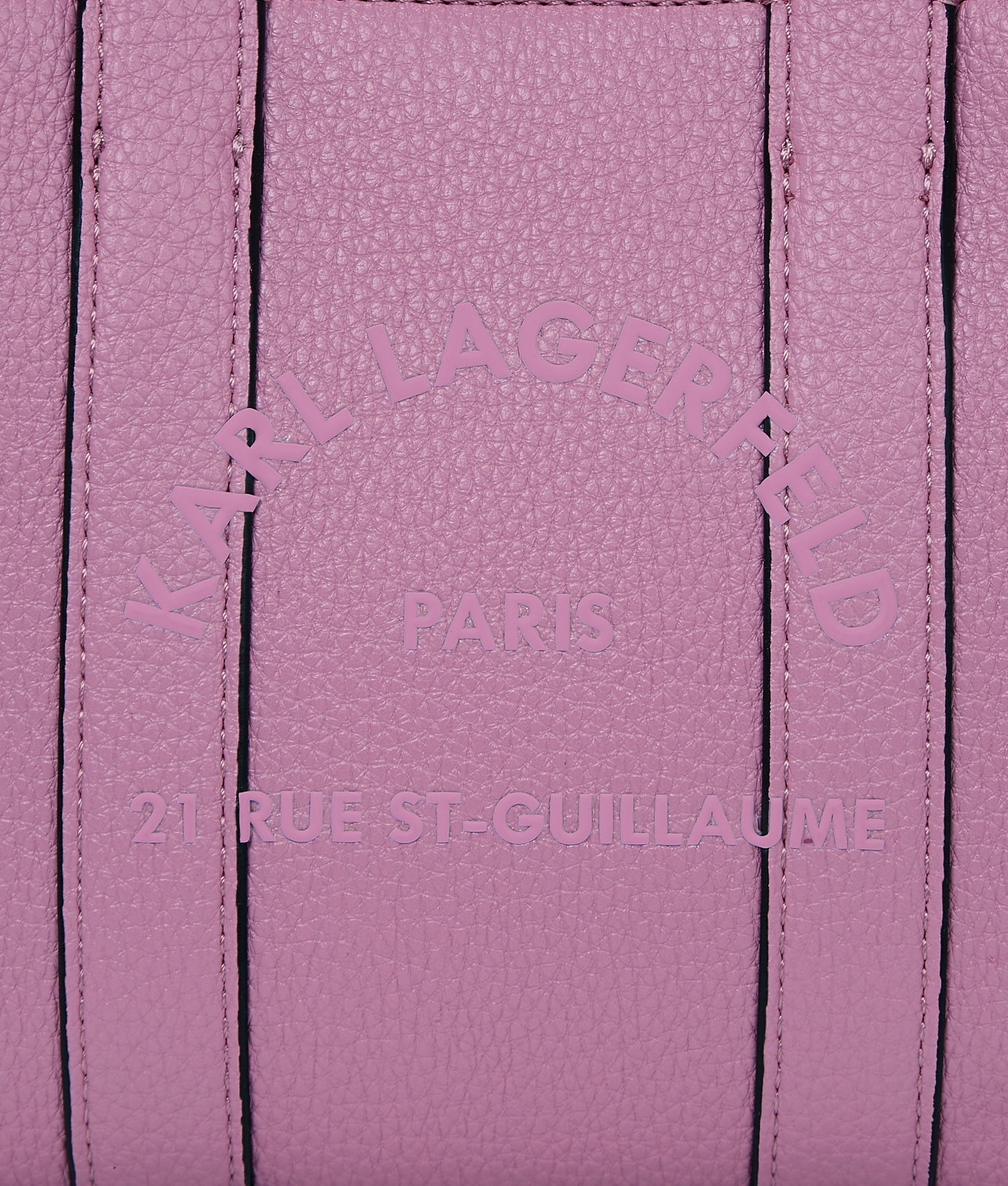 KarlLagerfeld Rue St-Guillaume Mini Tote Bag Cyclamen