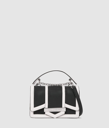 KarlLagerfeld Knova Small Crossbody Bag Black/White