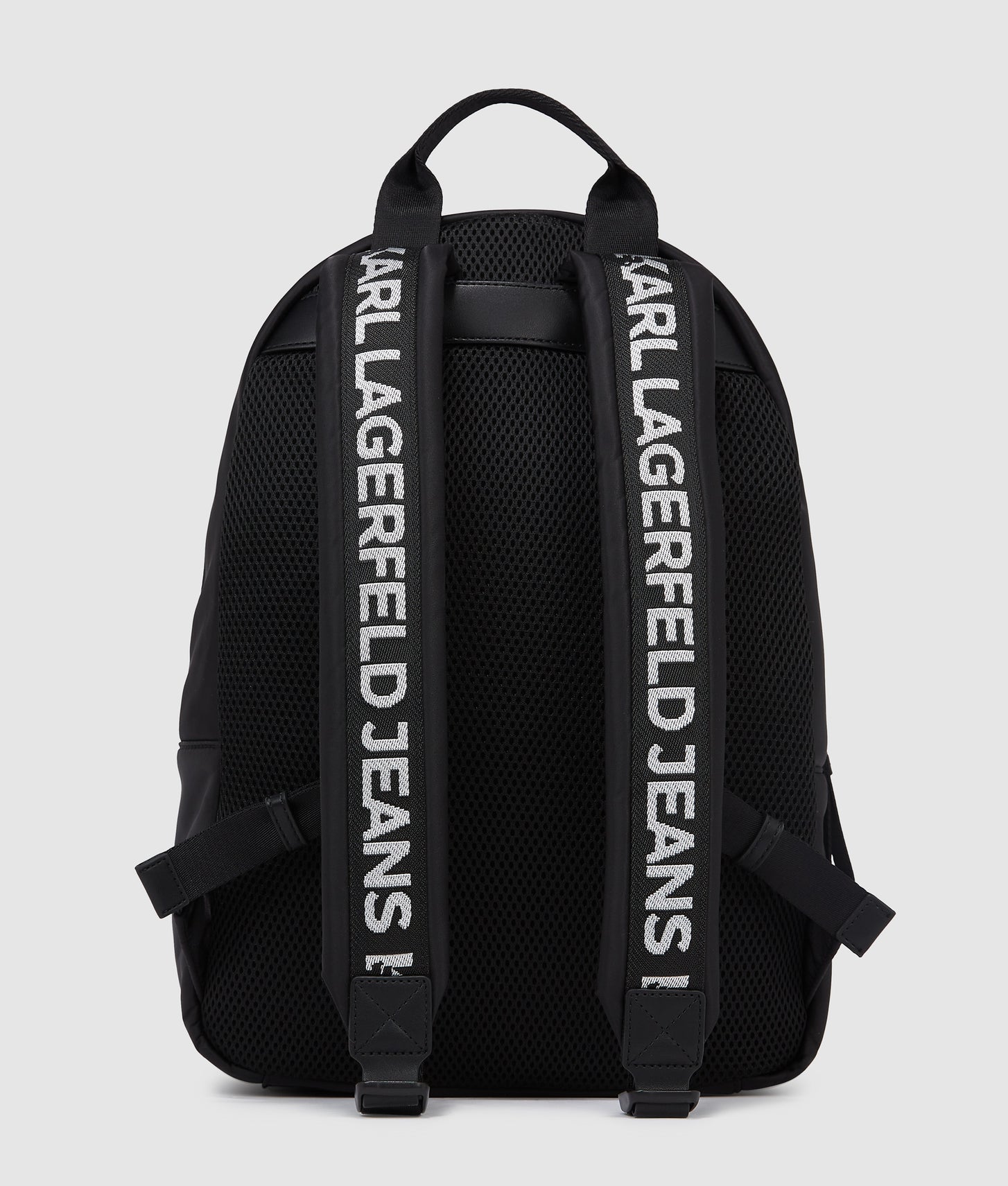 KarlLagerfeld Logo Nylon Backpack Black