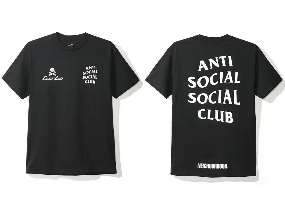 Anti Social Social Club Assc Neighborhood Black Tee