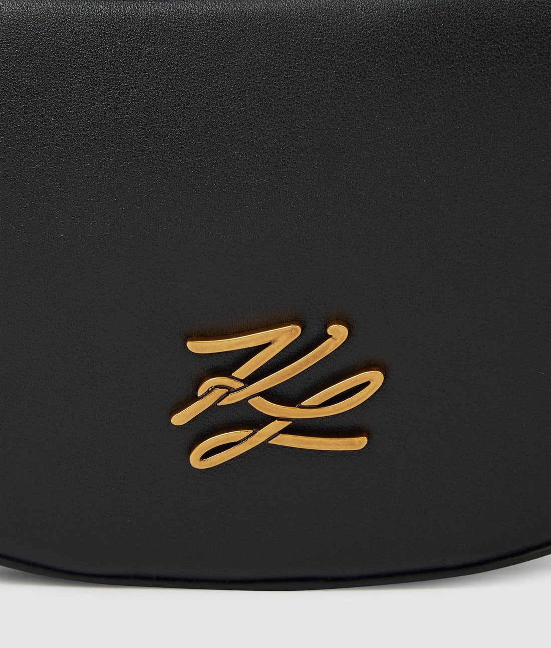 KarlLagerfeld Kautograph Small Moon Bag Black/Gold