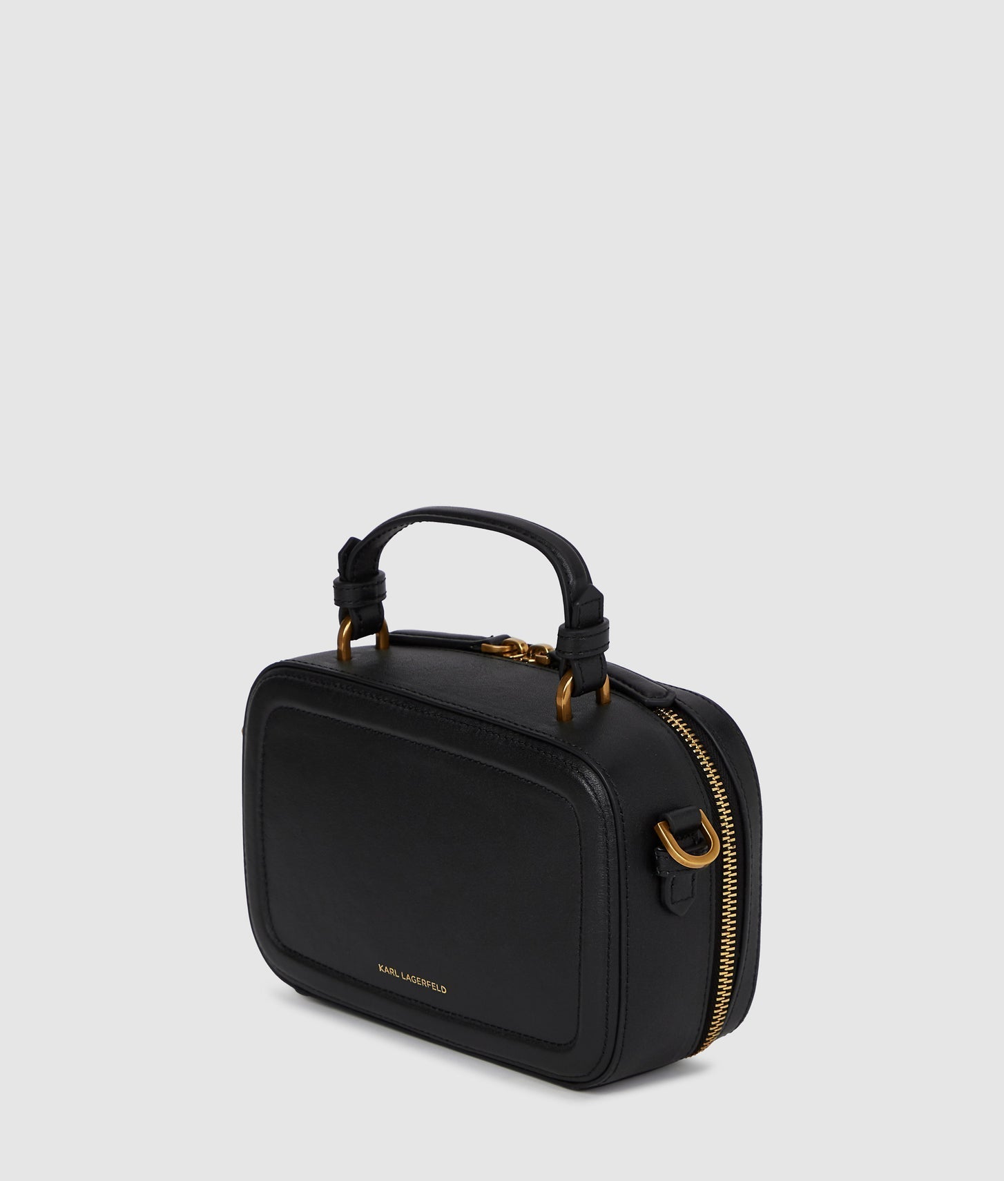 KarlLagerfeld Kautograph Chain Top Handle Bag Black/Gold