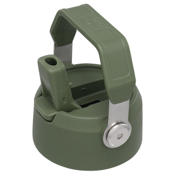 The IceFlow Flip Straw Water Bottle Lid | 17 OZ to 22 OZ Bronze Green Bronze Green