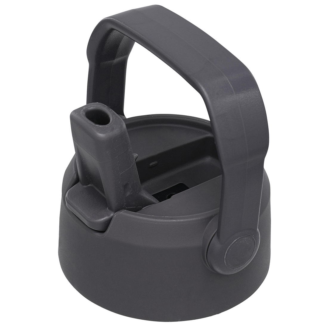 GO Flip Straw Water Bottle Lid | 17 OZ to 22 OZ Charcoal Charcoal