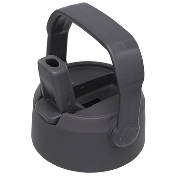 GO Flip Straw Water Bottle Lid | 17 OZ to 22 OZ Charcoal Charcoal