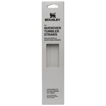 Adventure Quencher Travel Tumbler Straws | 30 OZ | 4-Pack Clear Clear