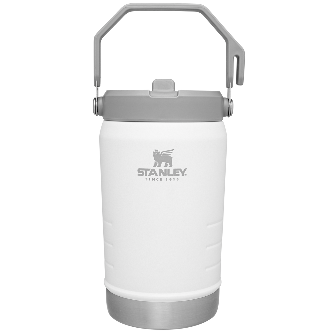 The IceFlow Flip Straw Jug | 40 OZ Polar Polar