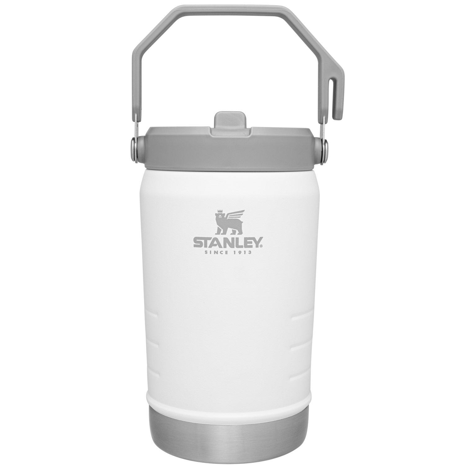 The IceFlow Flip Straw Jug | 40 OZ Polar Polar