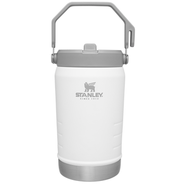 The IceFlow Flip Straw Jug | 40 OZ Polar Polar