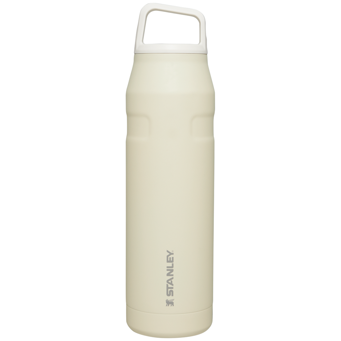 IceFlow Bottle with Cap and Carry+ Lid | 36 OZ Cream Glimmer Cream Glimmer