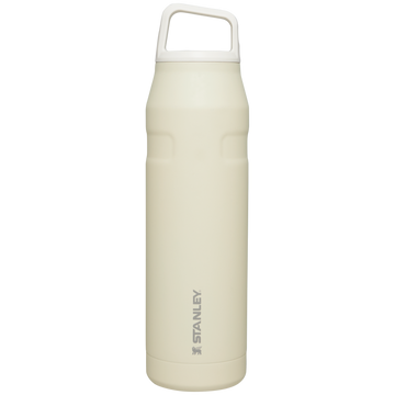 IceFlow Bottle with Cap and Carry+ Lid | 36 OZ Cream Glimmer Cream Glimmer