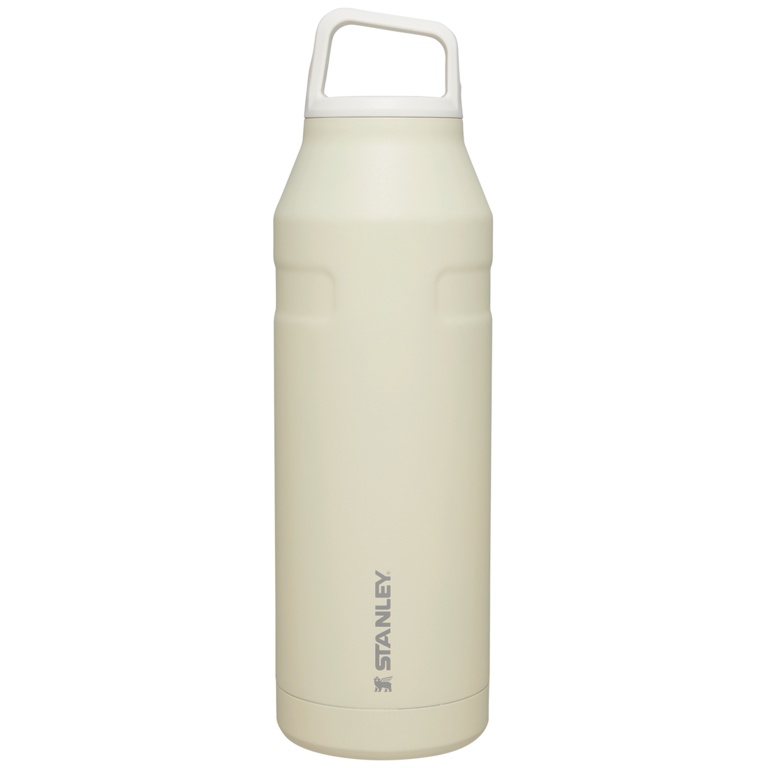 IceFlow Bottle with Cap and Carry+ Lid | 50 OZ Cream Glimmer Cream Glimmer