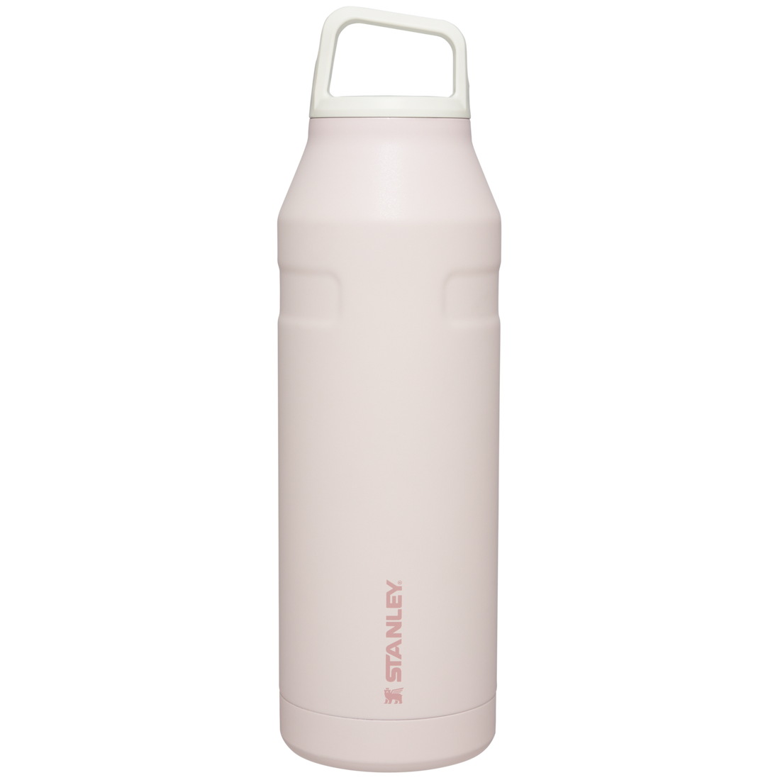 IceFlow Bottle with Cap and Carry+ Lid | 50 OZ Rose Quartz Glimmer Rose Quartz Glimmer