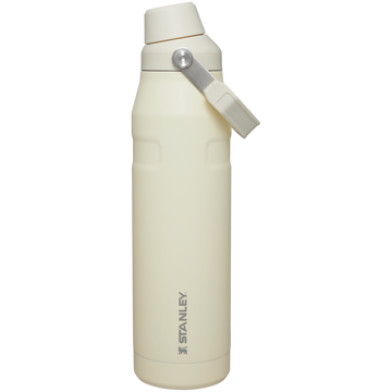 IceFlow Bottle with Fast Flow Lid | 36 OZ Cream Glimmer Cream Glimmer
