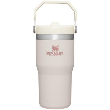 The IceFlow Flip Straw Tumbler | 20 OZ Rose Quartz Rose Quartz