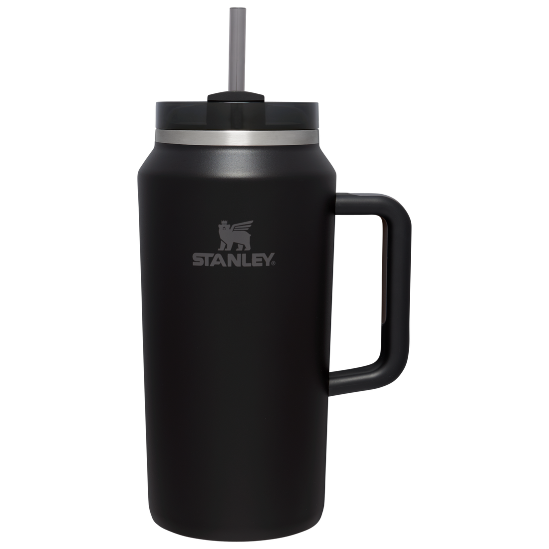The Quencher H2.0 FlowState Tumbler | 64 OZ Black Black