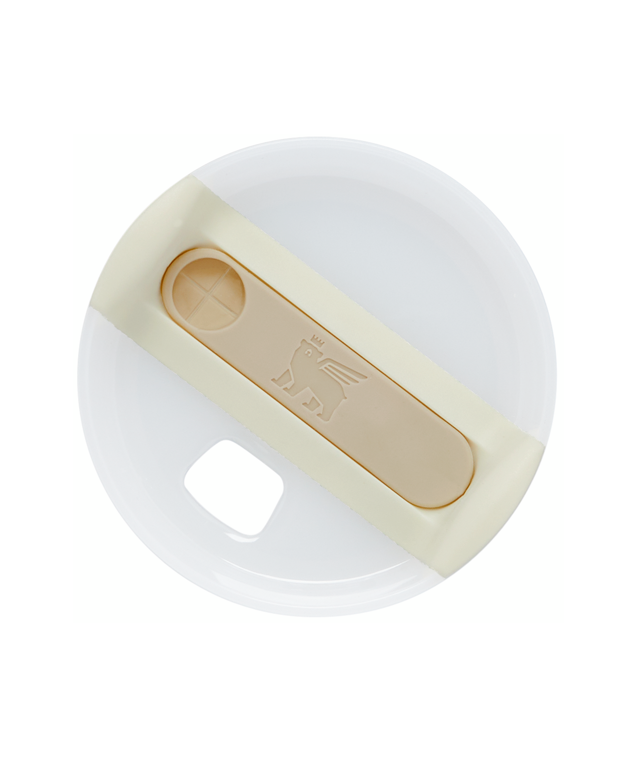 The Quencher H2.O FlowState Tumbler Lid | 14 OZ Milky White Milky White