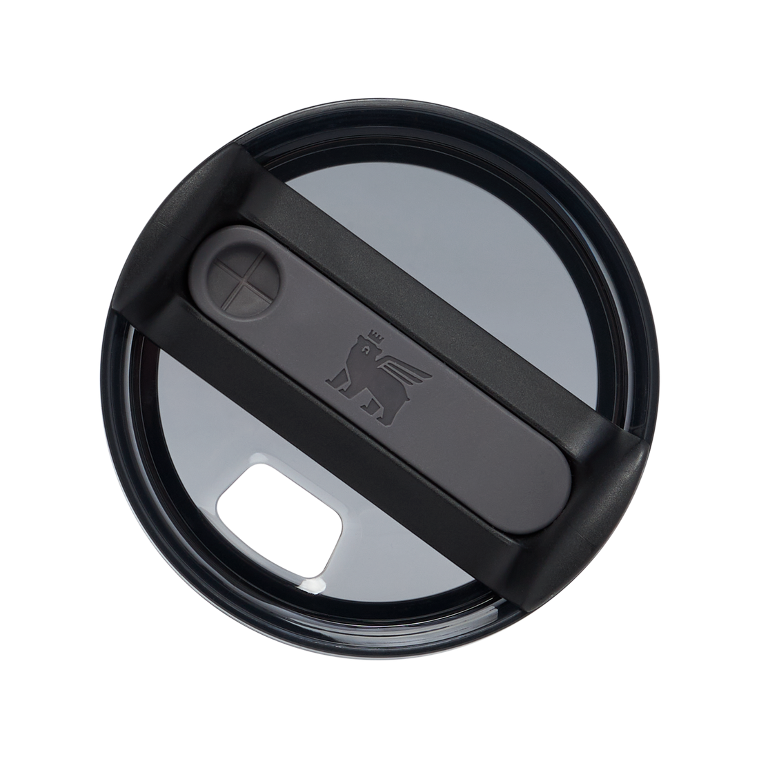 The Quencher H2.O FlowState Tumbler Lid | 20 OZ to 30 OZ Black Black