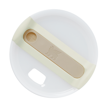 The Quencher H2.O FlowState Tumbler Lid | 40 OZ Milky White Milky White
