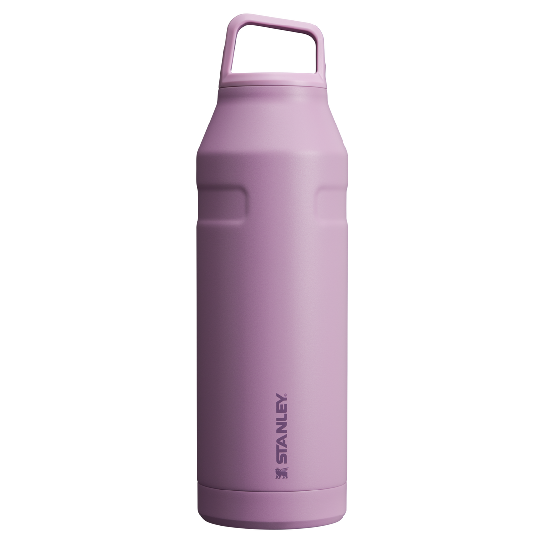 IceFlow Bottle with Cap and Carry+ Lid | 50 OZ Lilac Lilac