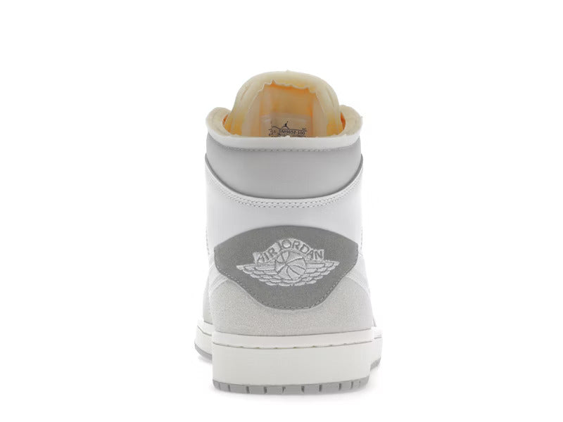 Jordan 1 Mid SE Craft Inside Out White Grey