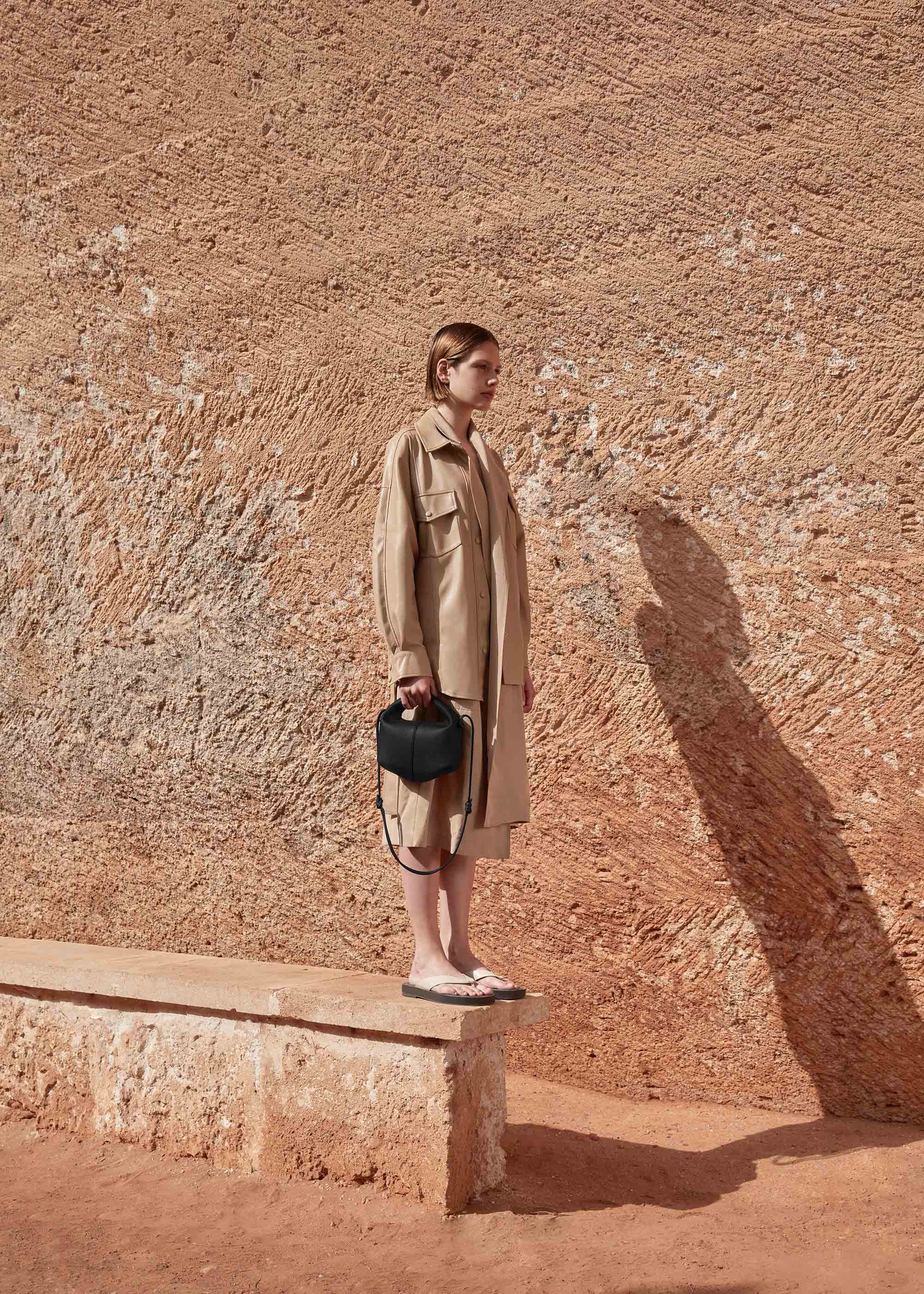 Polene Beri Textured Black