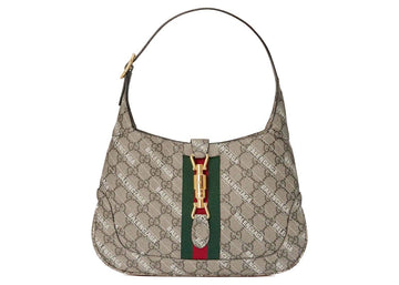 Gucci X Balenciaga The Hacker Project Small Jackie 1961 Beige/Ebony