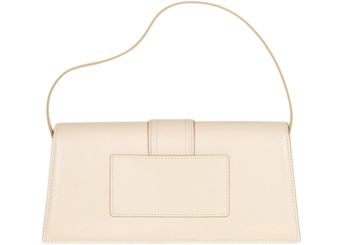 jacquemus le bambino long flap shoulder bag ivory