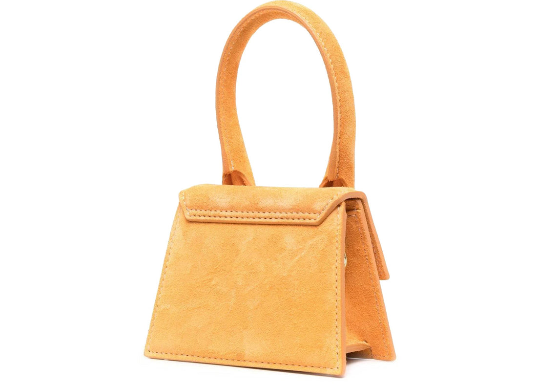jacquemus le chiquito top-handle bag mini orange
