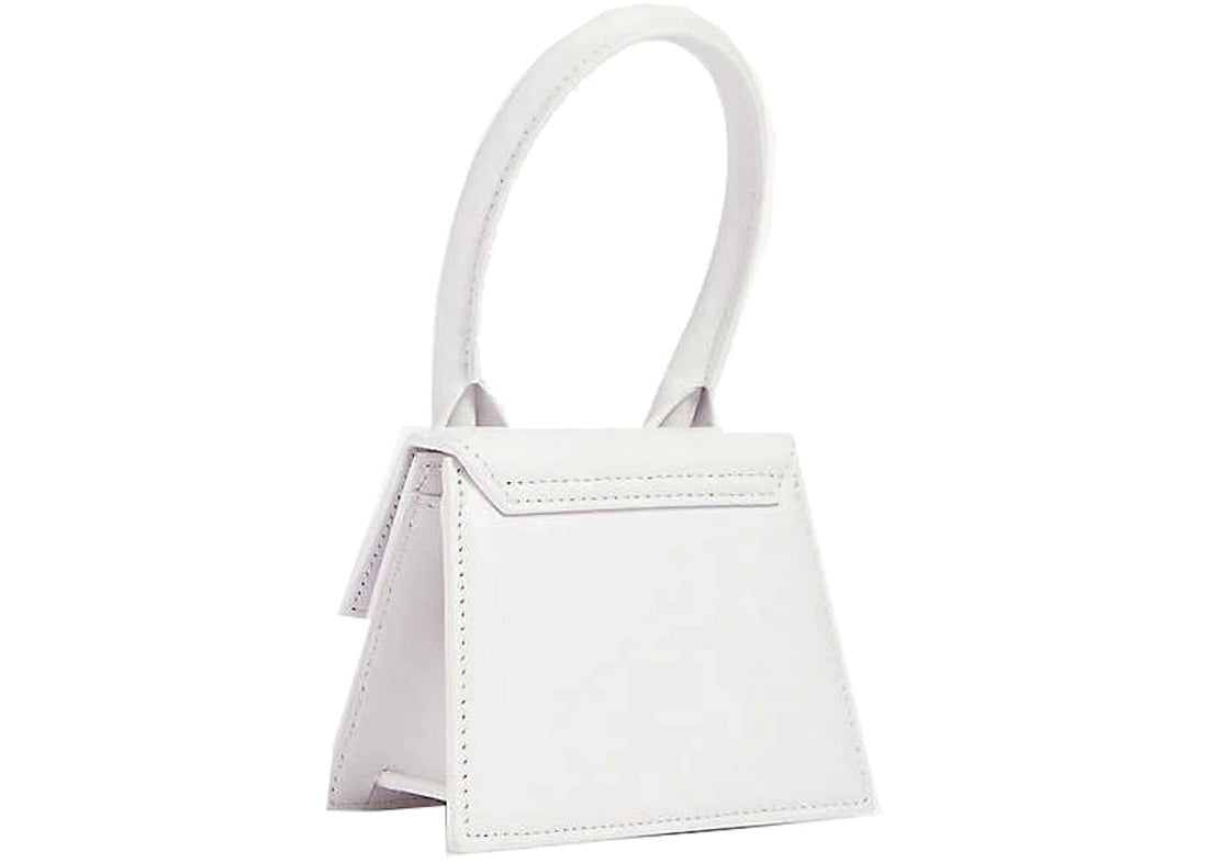 jacquemus le chiquito top handle bag white