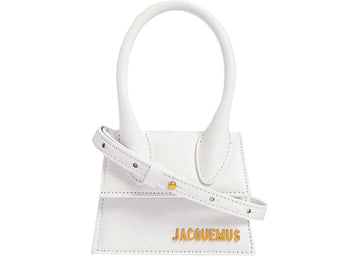 jacquemus le chiquito top handle bag white