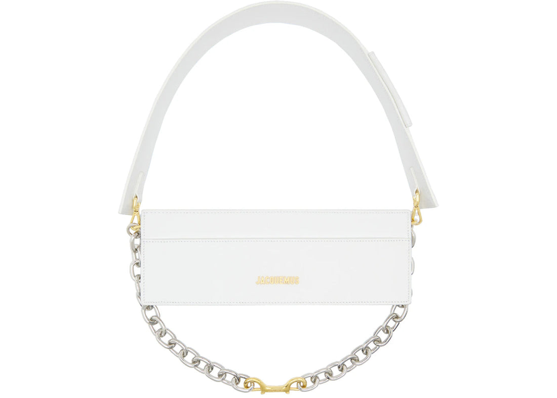 jacquemus le ciuciu shoulder bag white