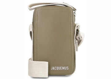 jacquemus le cuerda vertical bag khaki