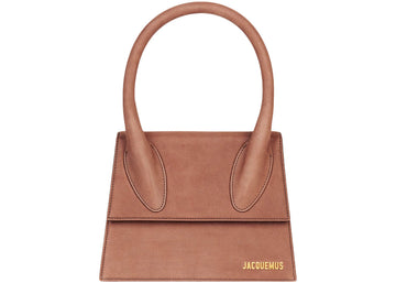 jacquemus le grand chiquito large signature handbag brown