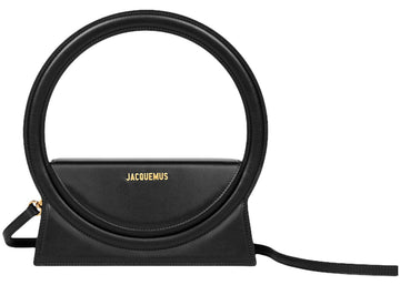 jacquemus le sac rond circle purse black