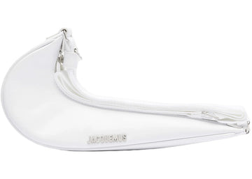 jacquemus x nike le sac swoosh small white