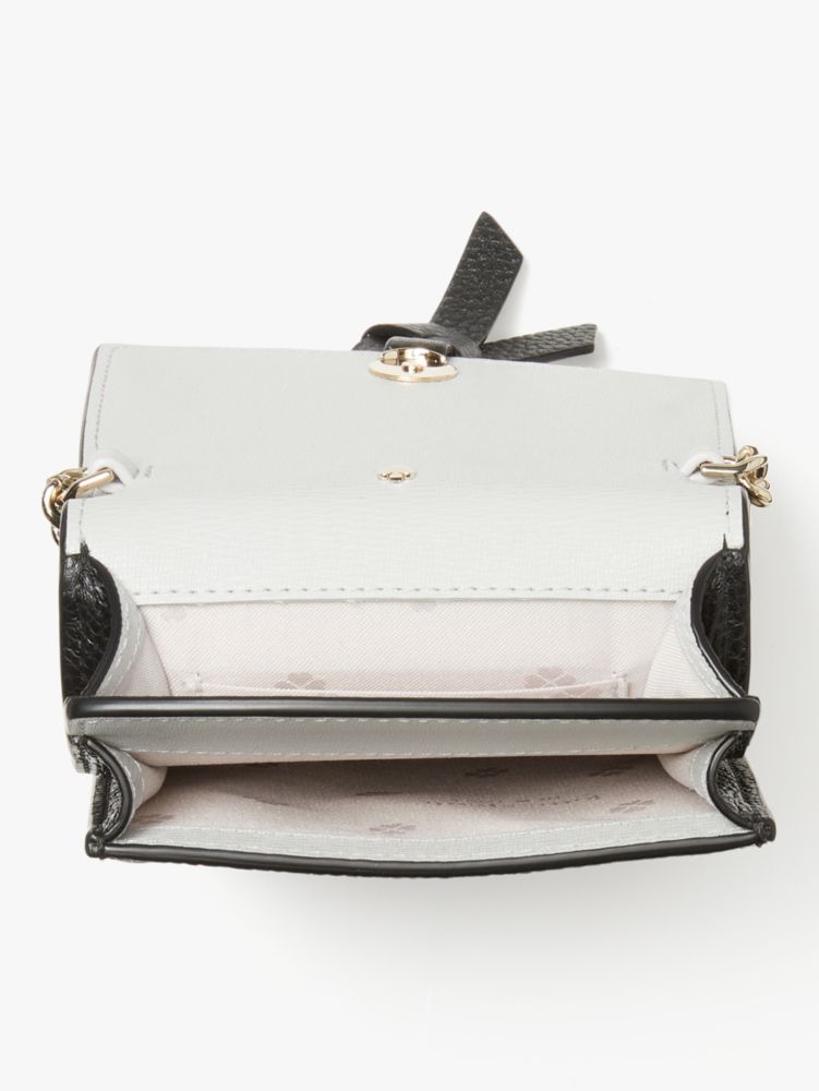 KateSpade Knott North South Phone Crossbody Black